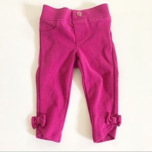 Gymboree pants with embellished with bows